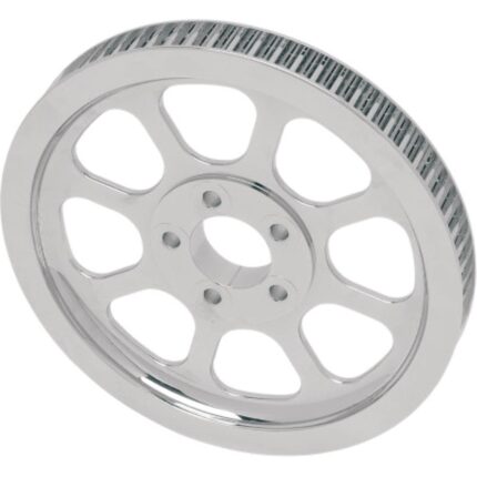 Drag Specialties Chrome Rear 70T 1-1/8" Belt Wheel Pulley Harley Softail 00-06