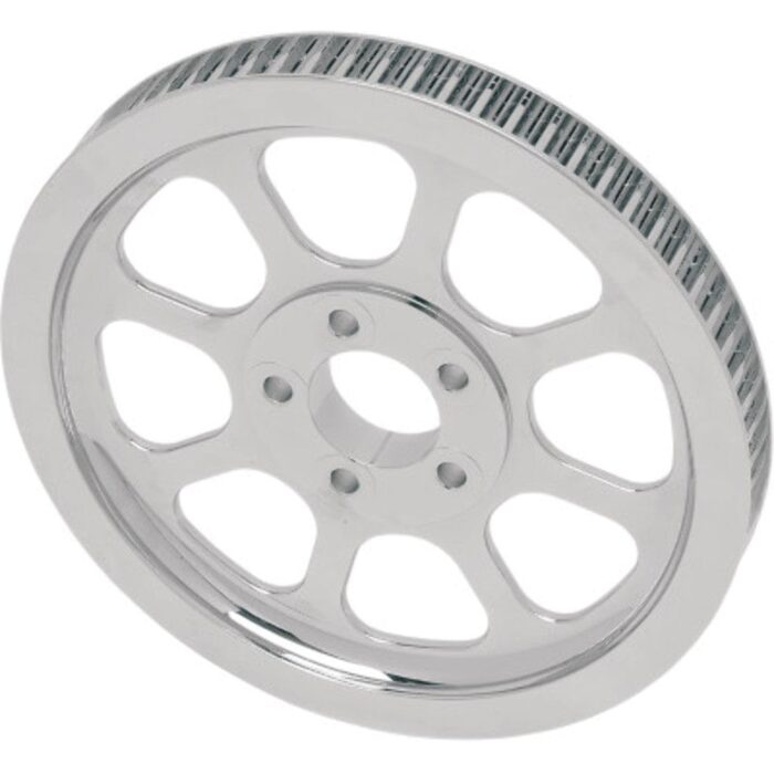 Drag Specialties Chrome Rear 70T 1-1/8" Belt Wheel Pulley Harley Softail 00-06