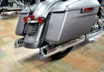 Fuel Moto Chrome Jackpot Hi Roller Slip On Mufflers 99-16 Harley Twin-Cam Trikes