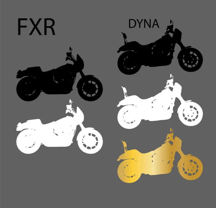 FXR AND DYNA DECALS VINYL STICKERS