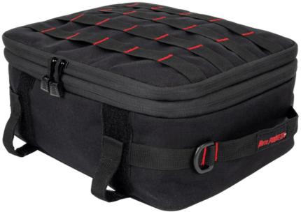 HardDrive Moto Pockets Top Box Bag Black Nylon ABS Waterproof Harley Tour Pack