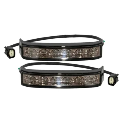 Hogworkz LED Saddlebag Turn Signals Brake Running Light Black Harley Touring 14+