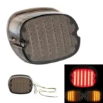 Hogworkz Low Pro Red LED Taillight Amber Turn Signals Plate Light Smoke Harley