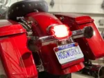 Hogworkz Low Pro Red LED Taillight Amber Turn Signals Plate Light Smoke Harley