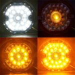 Hogworkz Sequentialz LED Front Flat Lens 2" Turn Signals Lights 1157 Harley HD