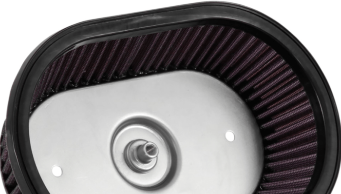 K&N High Flow Air Filter Black Washable Reusable Harley Big Twin Cam 01-17