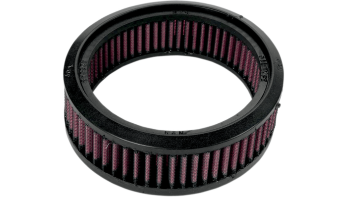 K&N High Flow Air Filter Black Washable Reusable Harley Super "D" Carb Teardrop