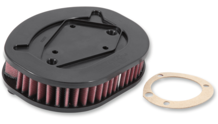 K&N High Flow Air Filter Black Washable Reusable Harley XL Sportster 13-22