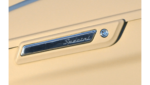 Klock Werks Saddlebag Hinge Latch Inserts Chrome "Special" Pair Harley FL 14-19