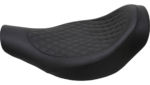 Kodlin Solo Seat M8 M-Eight Black Leather Harley FLFB Fat Boy 18-20