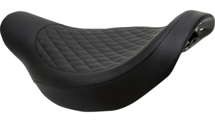 Kodlin Solo Seat M8 M-Eight Black Leather Harley FLFB Fat Boy 2018+