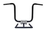 KST Kustoms Gloss Black 12" Straight Jacket Handlebars Bars Harley FLTR 1.25"