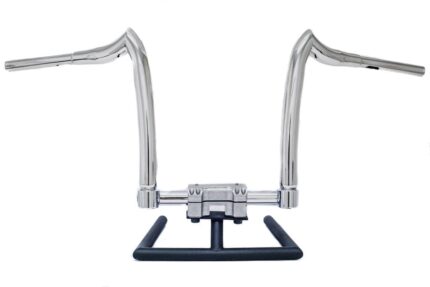 KST Kustoms Polished 12" Spearhead Handlebars Bars Harley Road King Glide 1.5"