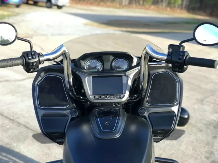 KST Kustoms Polished 14" Comanche Bagger Handlebars Bars Apes Indian Challenger