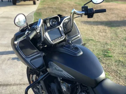 KST Kustoms Polished 14" Comanche Bagger Handlebars Bars Apes Indian Challenger
