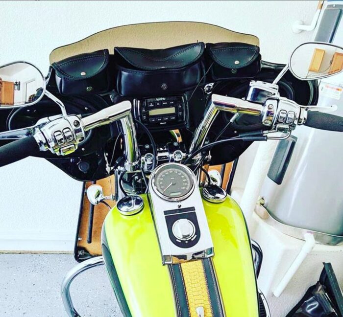 KST Kustoms Polished 14 Pathfinder Handlebars Bars Harley Road King Glide Bagger