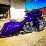 KST Kustoms Polished 14 Pathfinder Handlebars Bars Harley Road King Glide Bagger