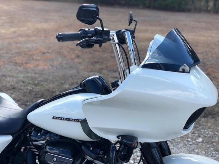 KST Kustoms Polished 14 Pathfinder Handlebars Bars Harley Road King Glide Bagger