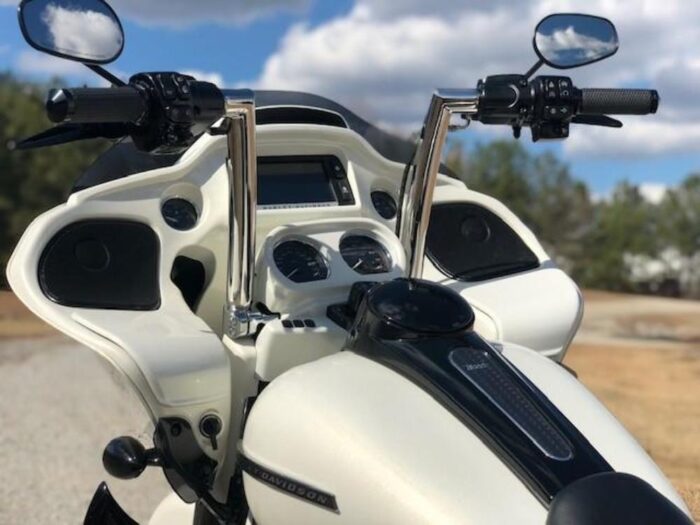 KST Kustoms Polished 14 Pathfinder Handlebars Bars Harley Road King Glide Bagger
