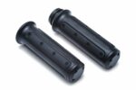 Kuryakyn Black Heavy Industry Grips Electronic Throttle Fly Wire Harley Touring