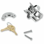 Kuryakyn Universal Helmet Lock Chrome 1 1/4" 1-1/2" Frame Harley Suzuki Honda