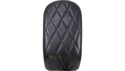 Le Pera Bare Bones Pillion Pad Black Kit Diamond Rear Seat Harley Softail 2018+