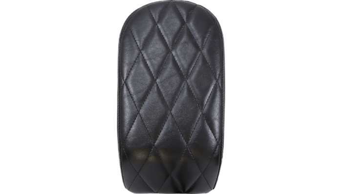 Le Pera Bare Bones Pillion Pad Black Kit Diamond Rear Seat Harley Softail 2018+