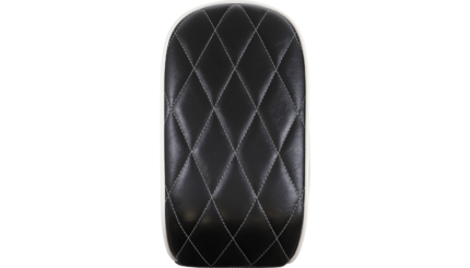 Le Pera Bare Bones Pillion Pad Kit White Diamond Rear Seat Harley Softail 2018+