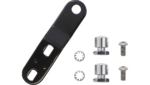 Le Pera Bare Bones Pillion Pad Kit White Diamond Rear Seat Harley Softail FL 18+