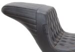 Le Pera Kickflip Brown Double Diamond 2Up Seat Harley Softail M8 18+ FXLRS FLSB