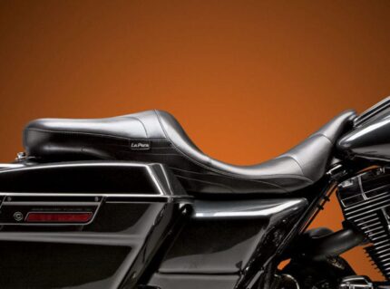 Le Pera LePera Sorrento Stitch Two 2 Up Seat 08-23 Harley Touring Bagger Dresser