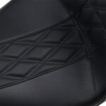 Le Pera Outcast 2 Up GT Black Double Diamond Seat Backrest Harley Touring 08-22