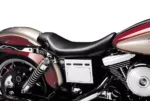 LePera Smooth Bare Bones Barebones Solo Seat 1996-2003 Harley Dyna Wide Glide