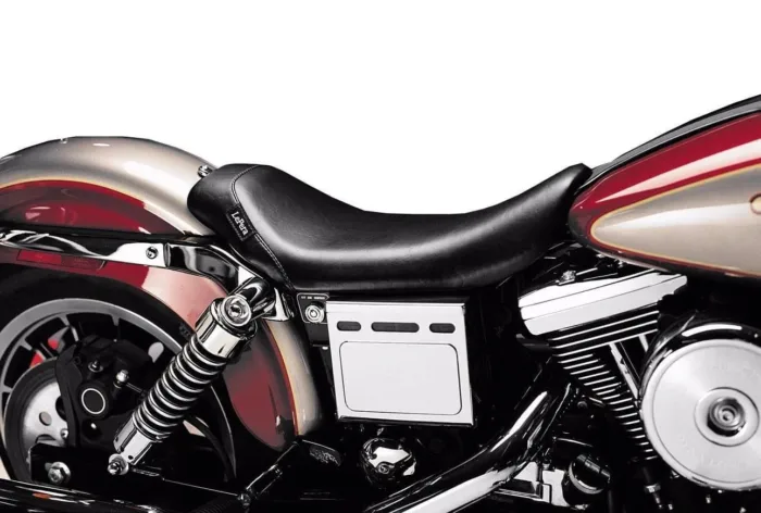 LePera Smooth Bare Bones Barebones Solo Seat 1996-2003 Harley Dyna Wide Glide