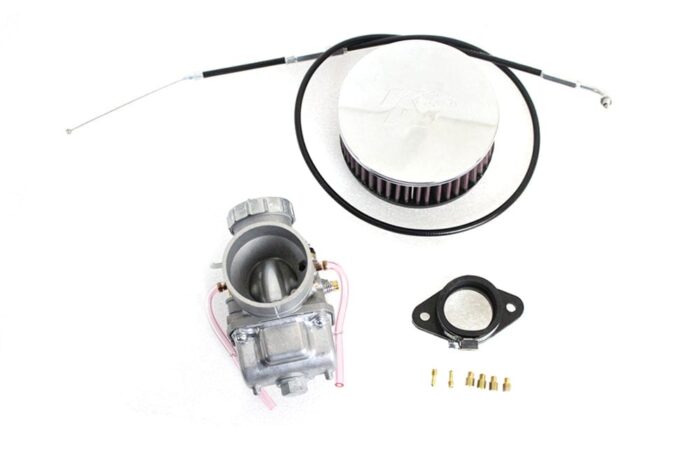 Mikuni 38mm Spigot Round Slide Carburetor Carb Kit Harley Ironhead Shovelhead XL