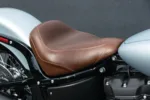 Mustang Brown Wide Tripper Solo Front Driver Seat Harley Softail Street Bob 18+