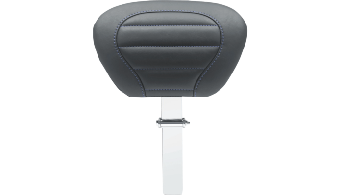 Mustang Deluxe Touring Removable Driver Backrest Blue Harley Bagger Trike 2008+