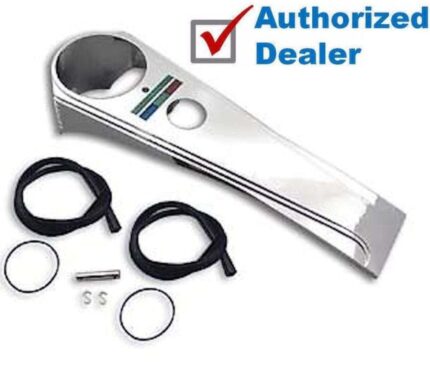 New Chrome Long Rider 1 Piece Dash Panel Harley Davidson Softail & Shovelhead