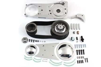 New Polished BDL LTD 3" Open Belt Drive Primary 1970-1978 Harley FX Shovelhead