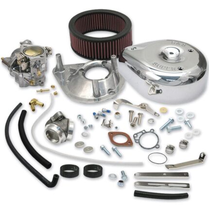 New S&S Super E Carb Carburetor Kit 1979-1984 Harley Davidson Shovelhead 11-0411