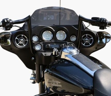 Paul Yaffe Black 12" Monkey Bar Apes Handlebars Harley Touring Bagger Dresser