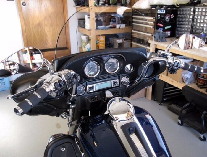 Paul Yaffe Chrome 10 Classic Ape Hanger Handlebars Harley Touring Dresser Bagger