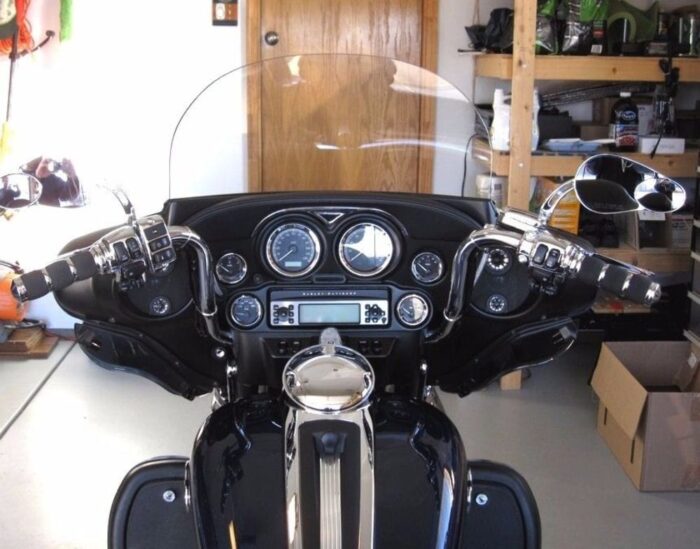 Paul Yaffe Chrome 10 Classic Ape Hanger Handlebars Harley Touring Dresser Bagger