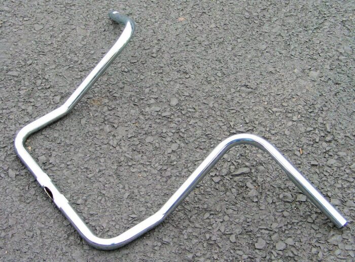 Paul Yaffe Chrome 12" Classic Ape Hanger Handlebars Harley Touring Bagger 96-20