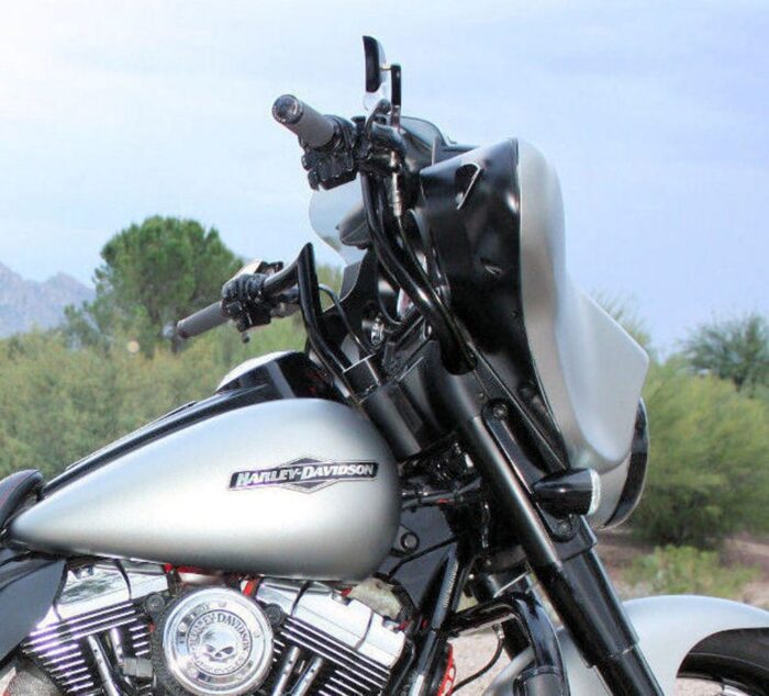 Paul Yaffe Originals Black 10" Monkey Bar Bars Handlebars Harley Touring Bagger