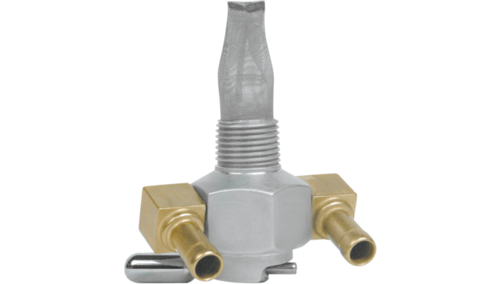 Pingel Power-Flow Dual Outlet 3/8 NPT Petcock Fuel Valve 90° Suzuki GSX 86-99