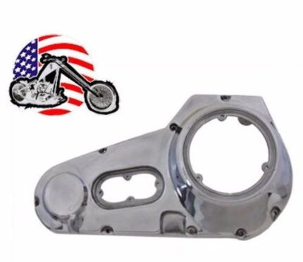 Polished Outer Primary Cover Guard Harley 70-84 Shovelhead Big Twin FLH FLHT