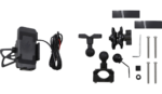 Reda Black Handlebar Ball Mount Phone Holder Inductive Wireless Charger Harley