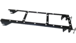 RICKRAK Luggage Bag Rack Mount Black Easy Install Harley Touring w/ Air Wing