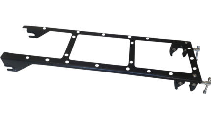 RICKRAK Luggage Bag Rack Mount Black Easy Install Harley Touring w/ Air Wing